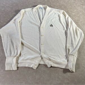 Vintage Izod Men’s Cardigan Button Down Size‎ XXL